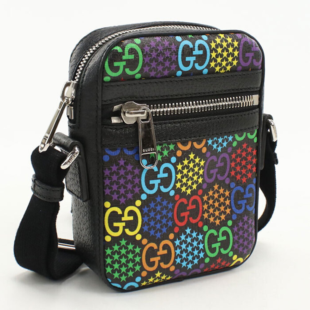 GUCCI crossbody shoulder bag GG psychedelic black